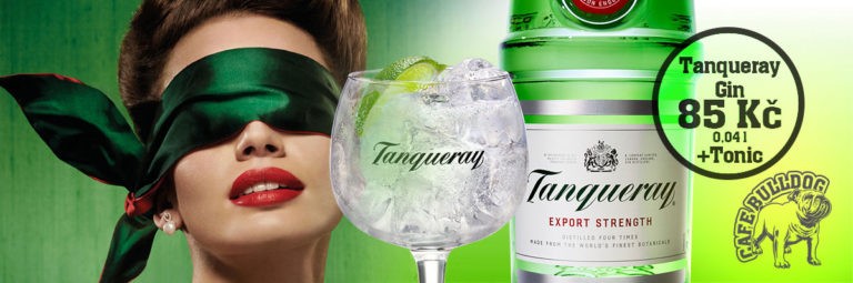 Cafe Bulldog Tanqueray Gin